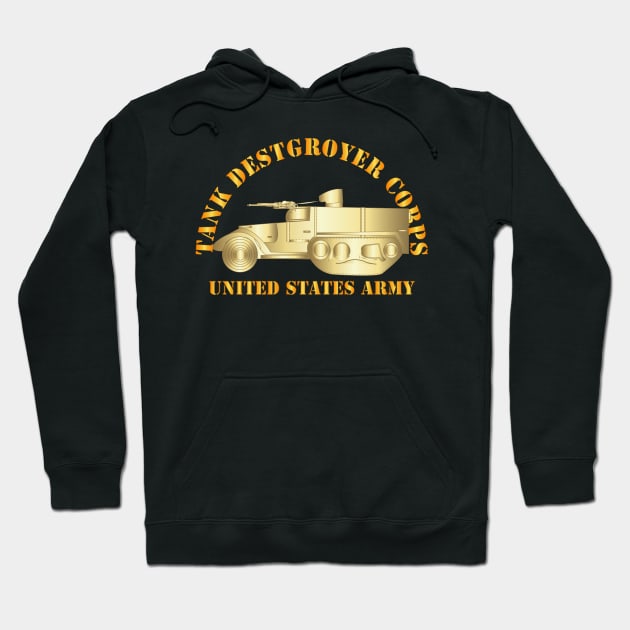 Tank Destroyer Corps - US Army Hoodie by twix123844